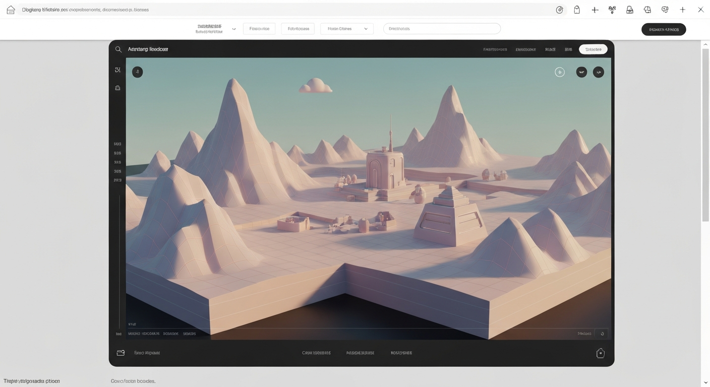 Webサイト上でインタラクティブに操作できる3Dモデルの例。