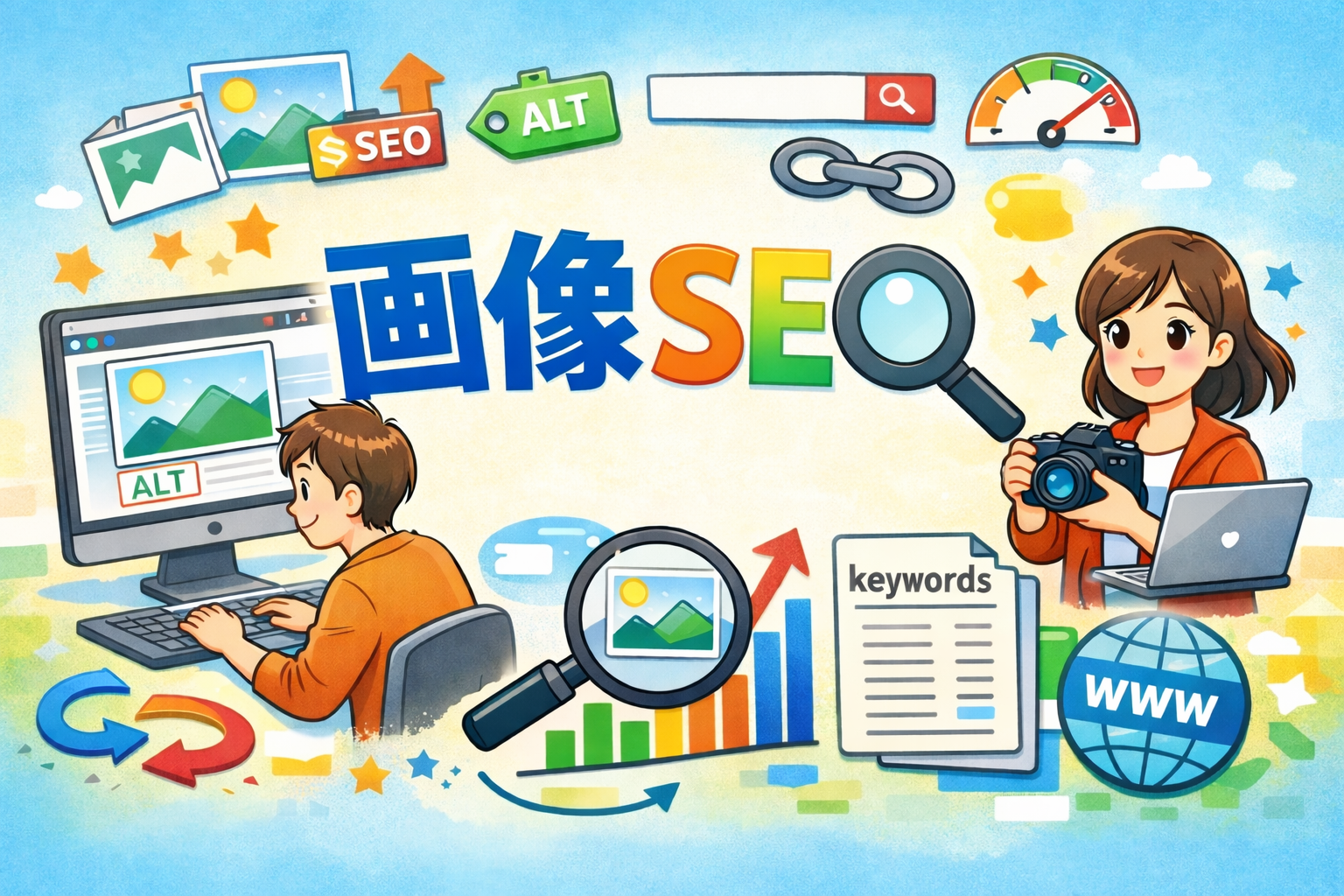 画像SEOのイメージ