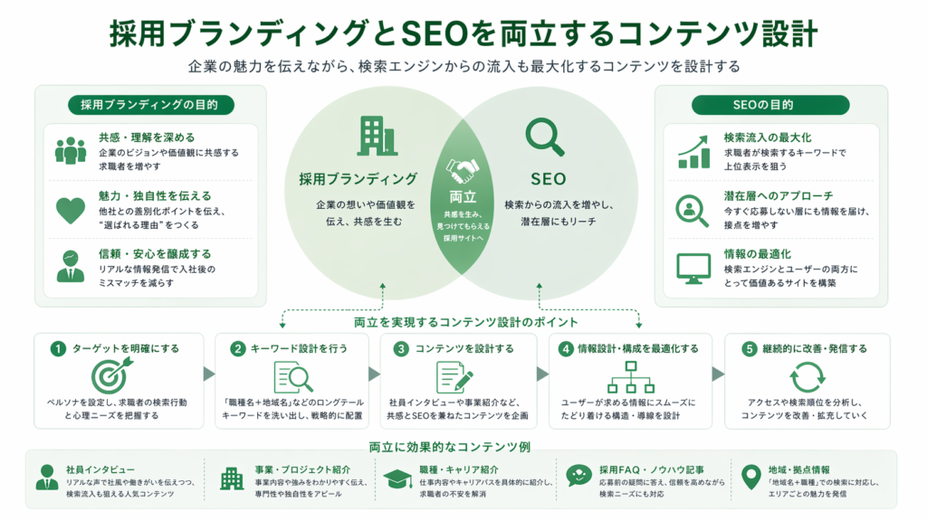 採用ブランディングとSEOの両立