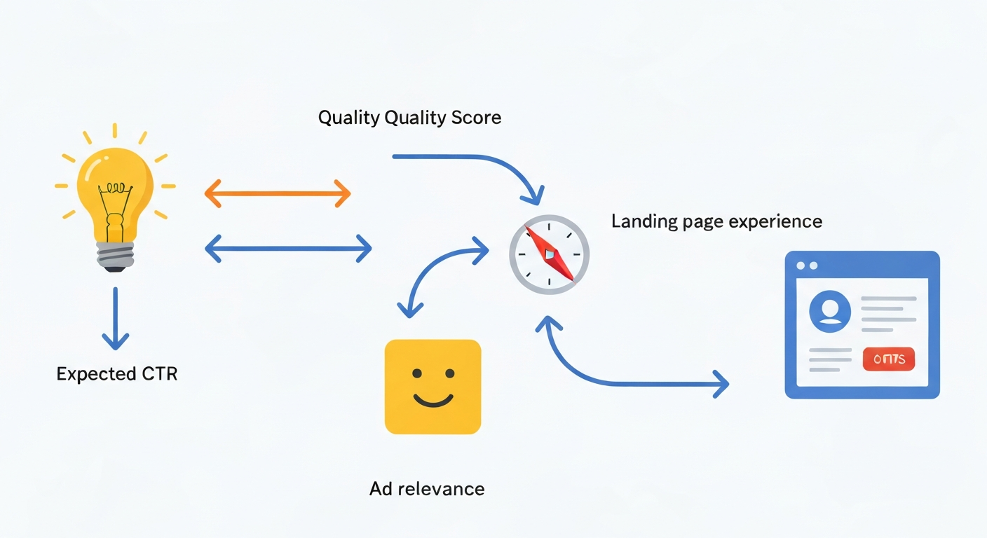 品質スコアの要素を示す図