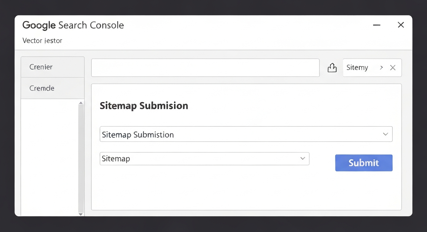 Google Search Consoleのサイトマップ送信画面のスクリーンショット