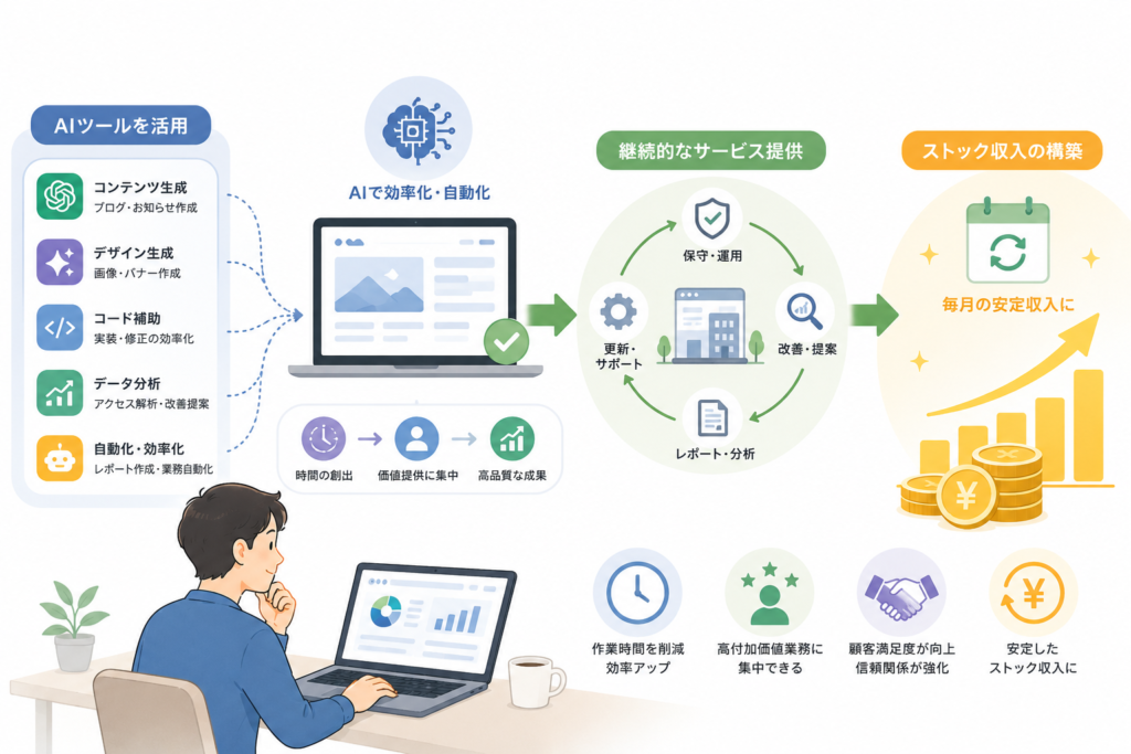 AIツールで収益化を自動化