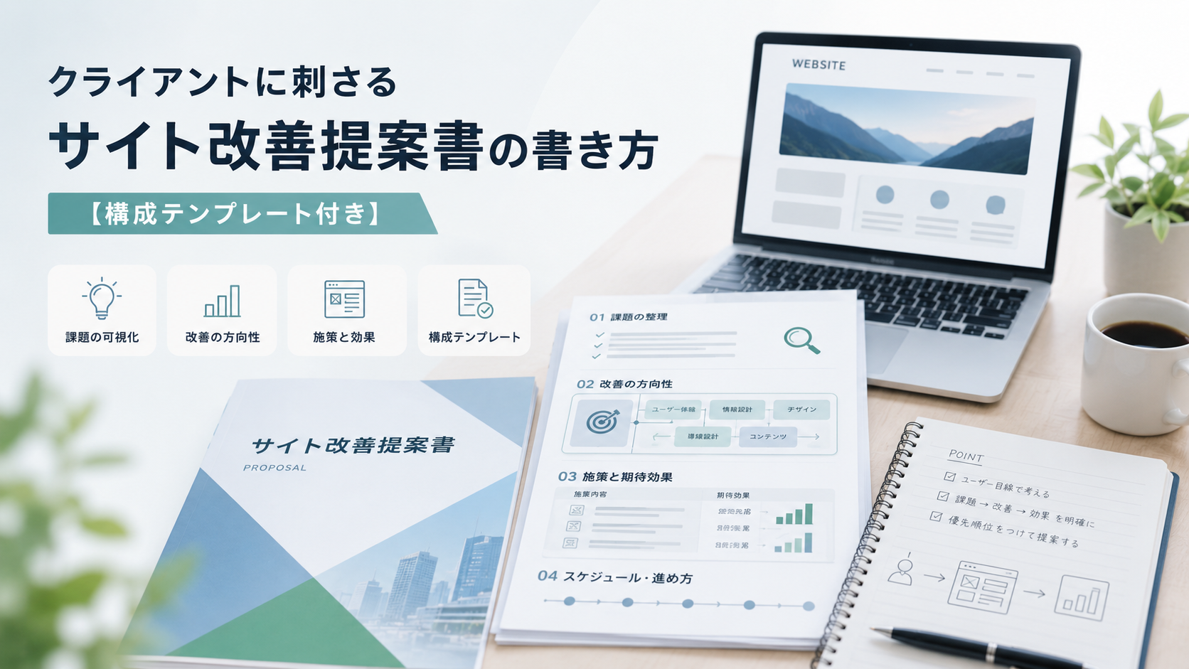 サイト改善提案書の作成ガイド