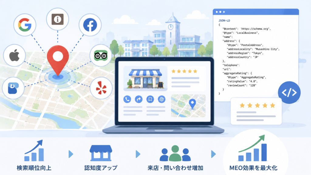 ローカルSEOとビジネスデータの視覚化