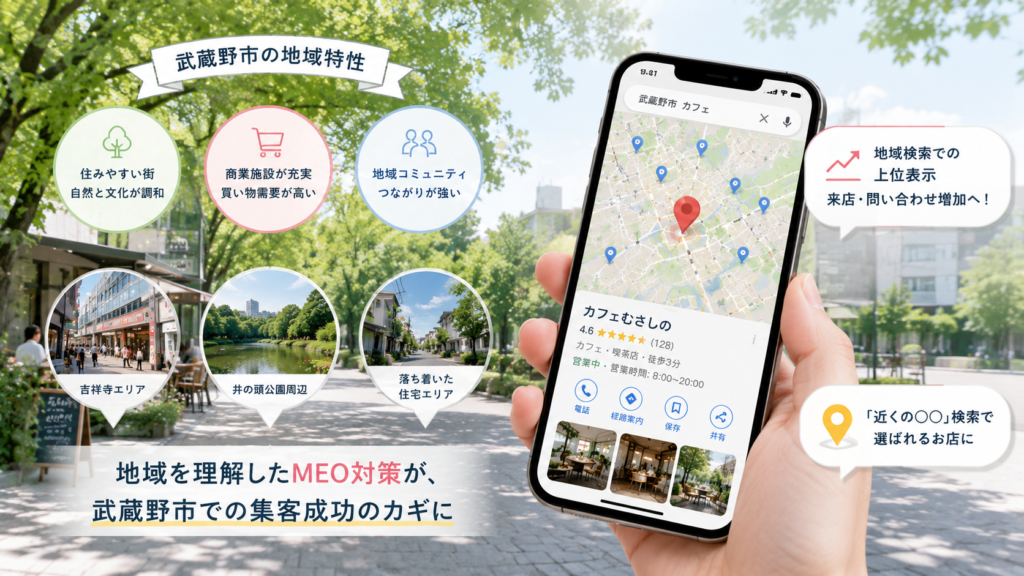 武蔵野市での地域マーケティング